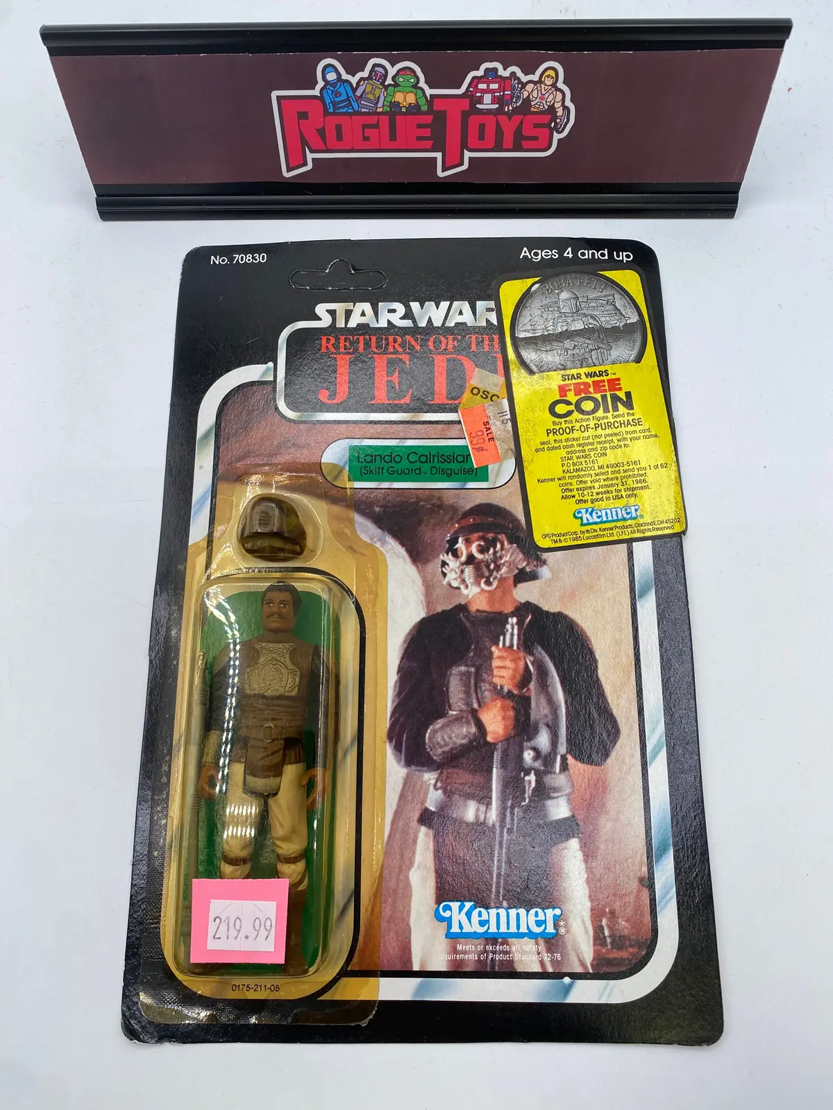 Kenner 1983 Star Wars: Return Of The Jedi Lando Calrissian (Skiff Guard Disguise) 1