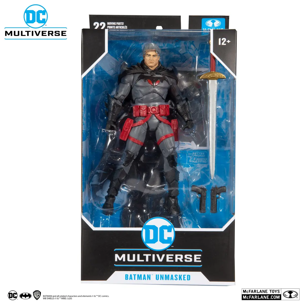 Mcfarlane Toys - Dc Multiverse - Thomas Wayne (Flashpoint Batman) Unmasked Action Figure (15018) Last One! 1