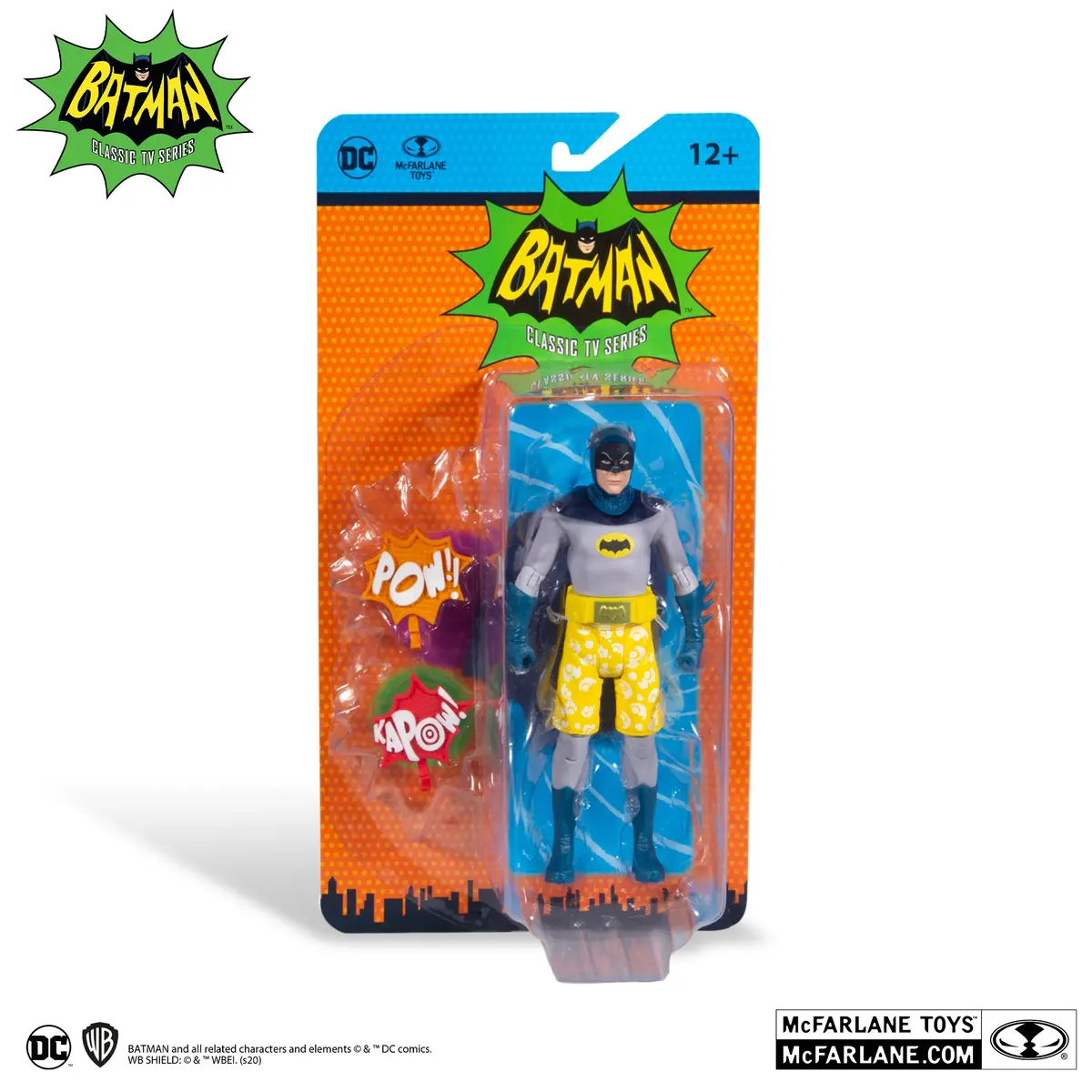 Mcfarlane Toys - Dc Retro - Batman Classic Tv Series - Batman (In Swim Shorts) Action Figure (15042) Last One! 1