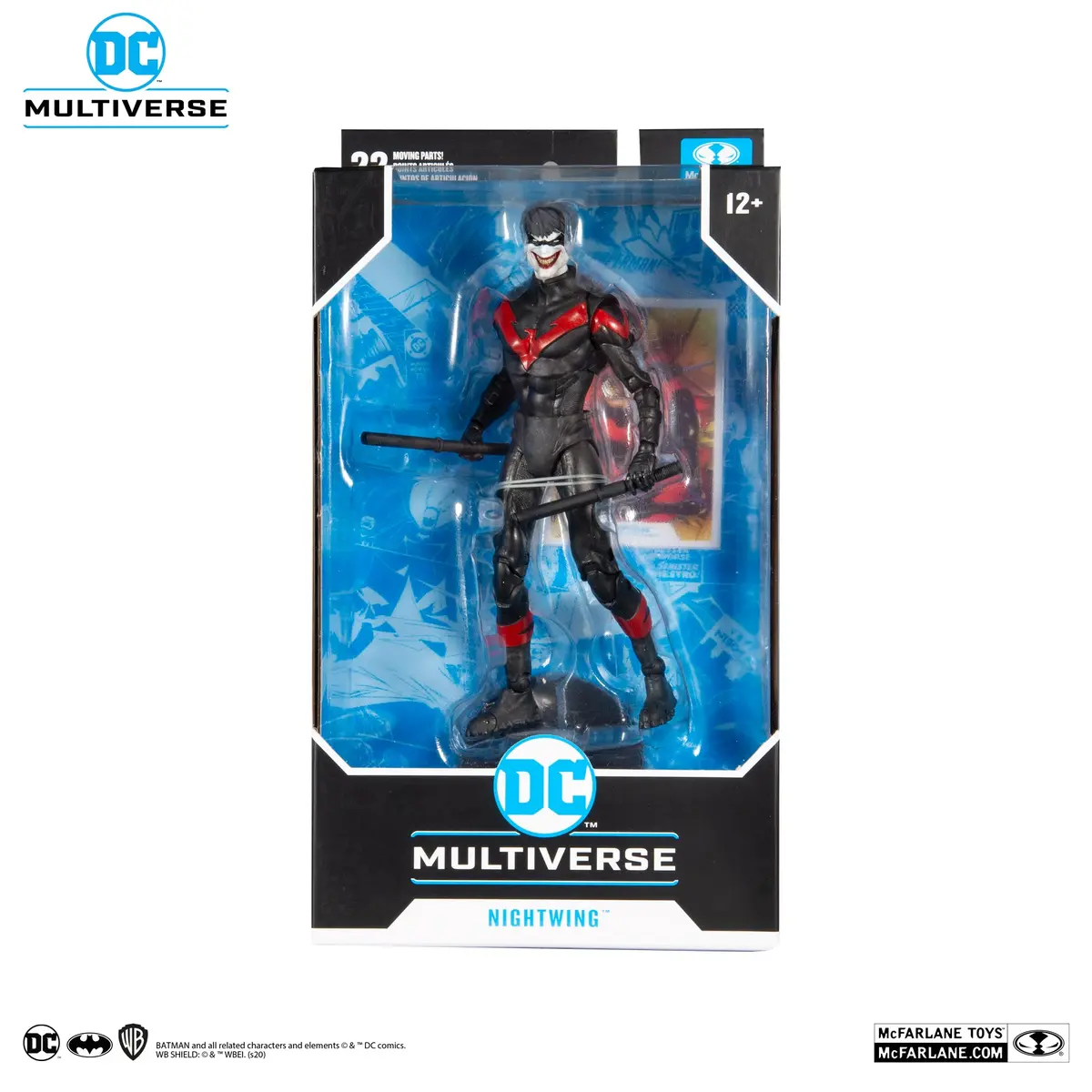 Mcfarlane Toys - Dc Multiverse - Death Of The Family - Nightwing (Joker Toxin) Action Figure (15139) Last One! 1