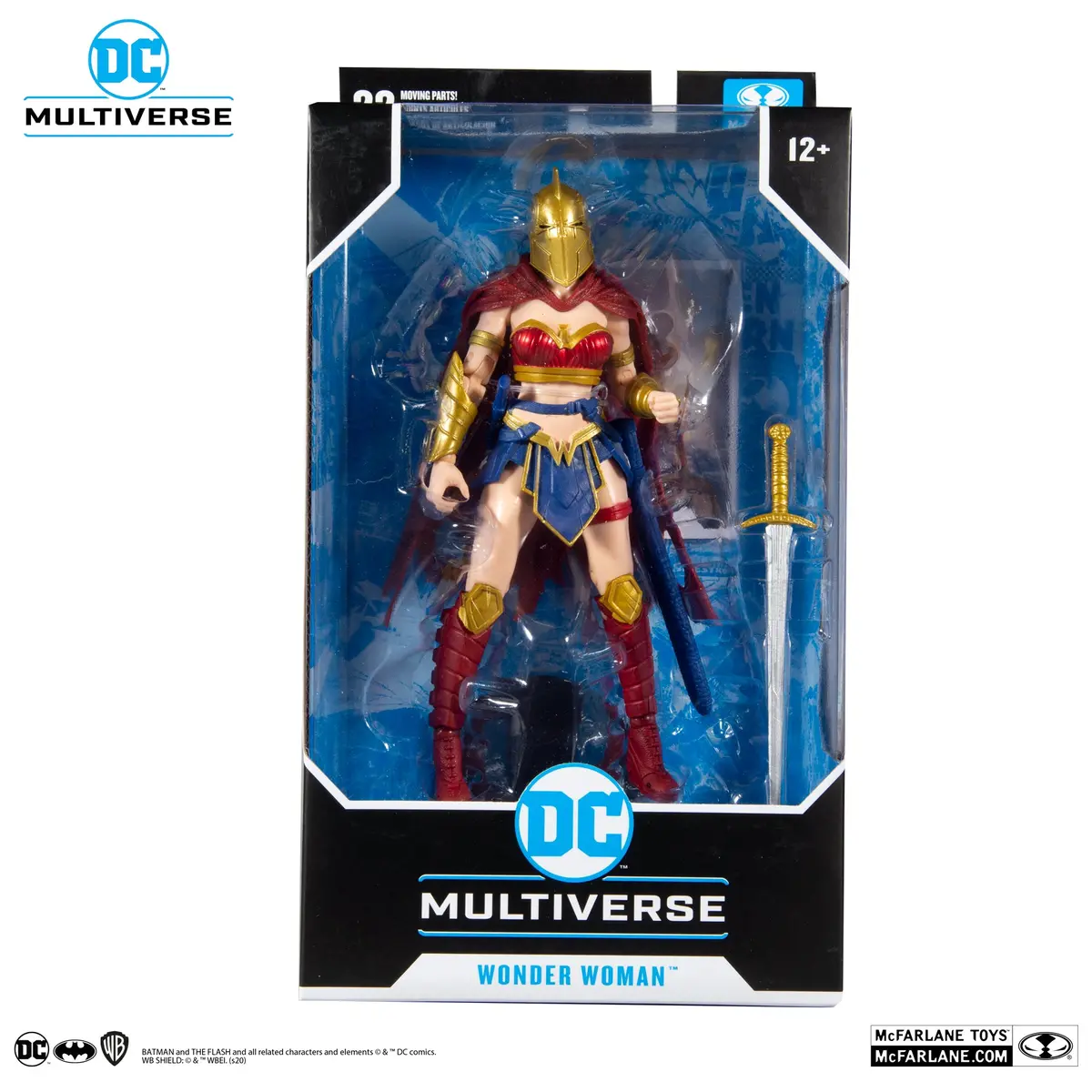 Mcfarlane: Dc Multiverse - Batman: Last Knight On Earth - Wonder Woman (Helmet Of Fate) Figure 15175 1