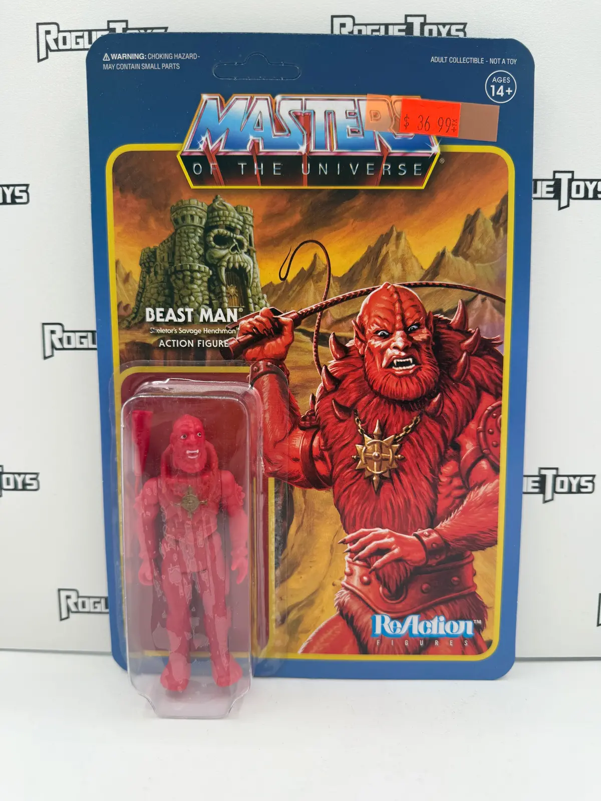 Super7 Reaction Figures Masters Of The Universe Beast Man 1