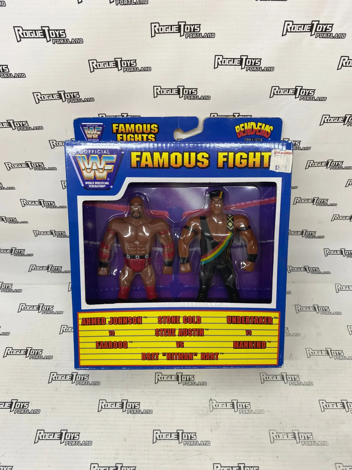 Wwf Bend-Ems Famous Fights Ahmed Johnson Vs Faarooq 1