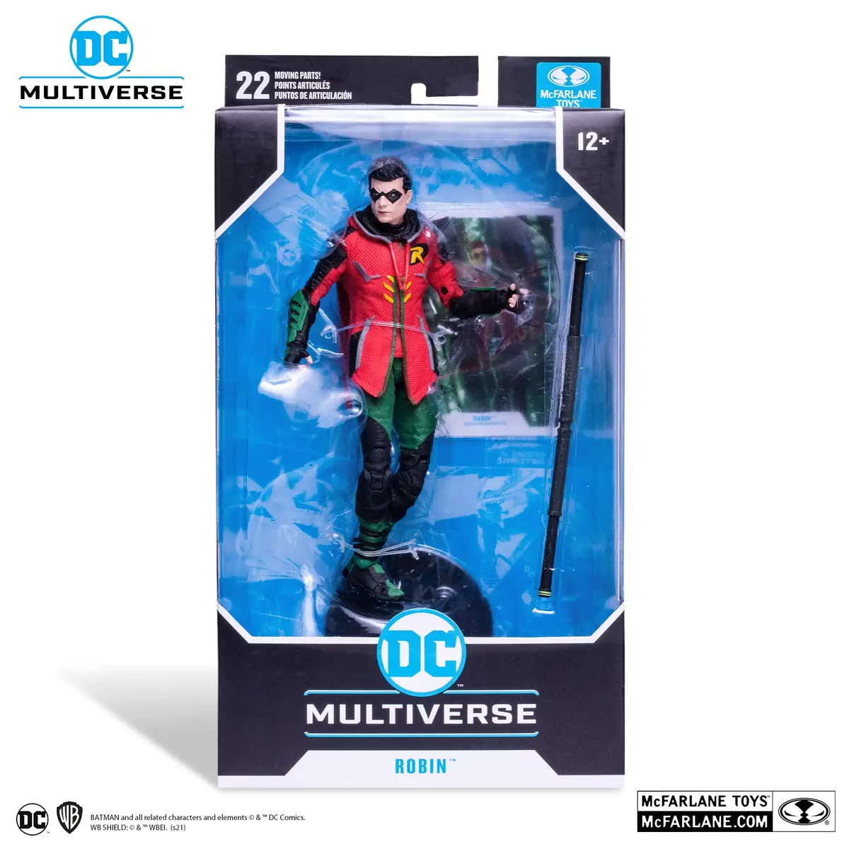 Mcfarlane Toys: Dc Multiverse - Robin (Tim Drake In Gotham Knights Video Game) Action Figure (15377) Low Stock 1