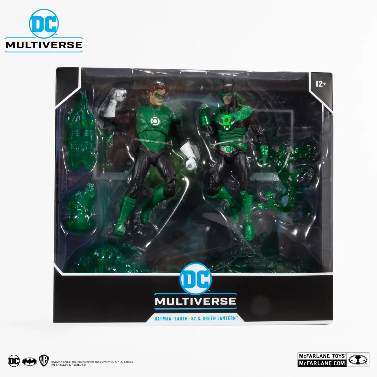 Mcfarlane Toys: Dc Multiverse - Batman Earth-32 & Green Lantern Hal Jordan 2-Pack Action Figures 15454 Last One! 1