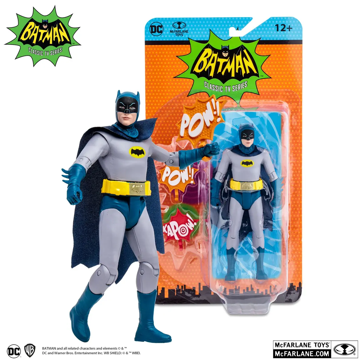 Batman 66 Classic Tv Series - Batman Action Figure (15598) Low Stock 1