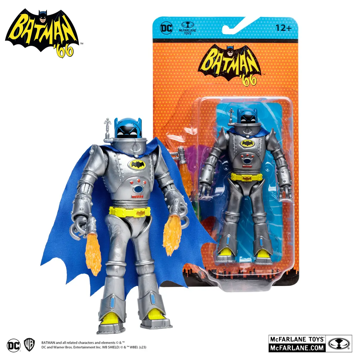 Batman 66 Classic Tv Series - Robot Batman (Comic) Action Figure (15692) Low Stock 1