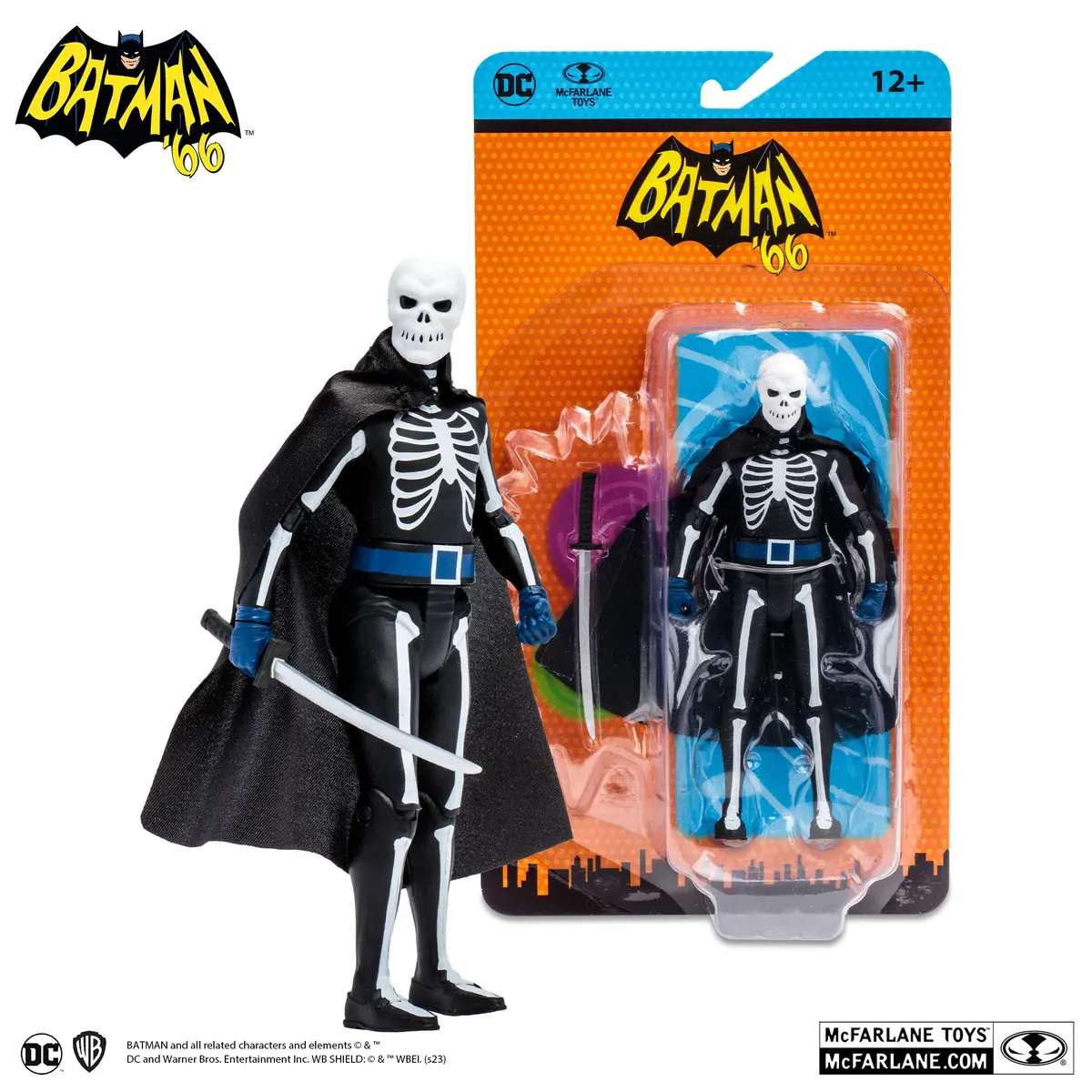 Batman 66 Classic Tv Series - Lord Death Man (Comic) Action Figure (15696) 1