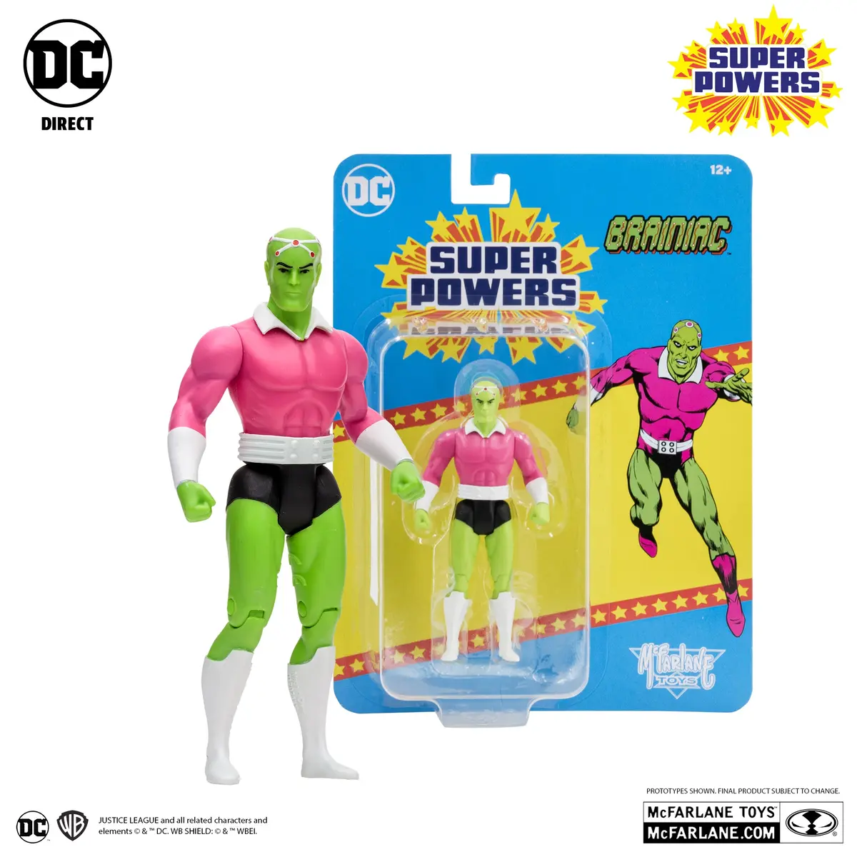 Mcfarlane Toys - Dc Super Powers - Brainiac Action Figure (15799) Last One! 1