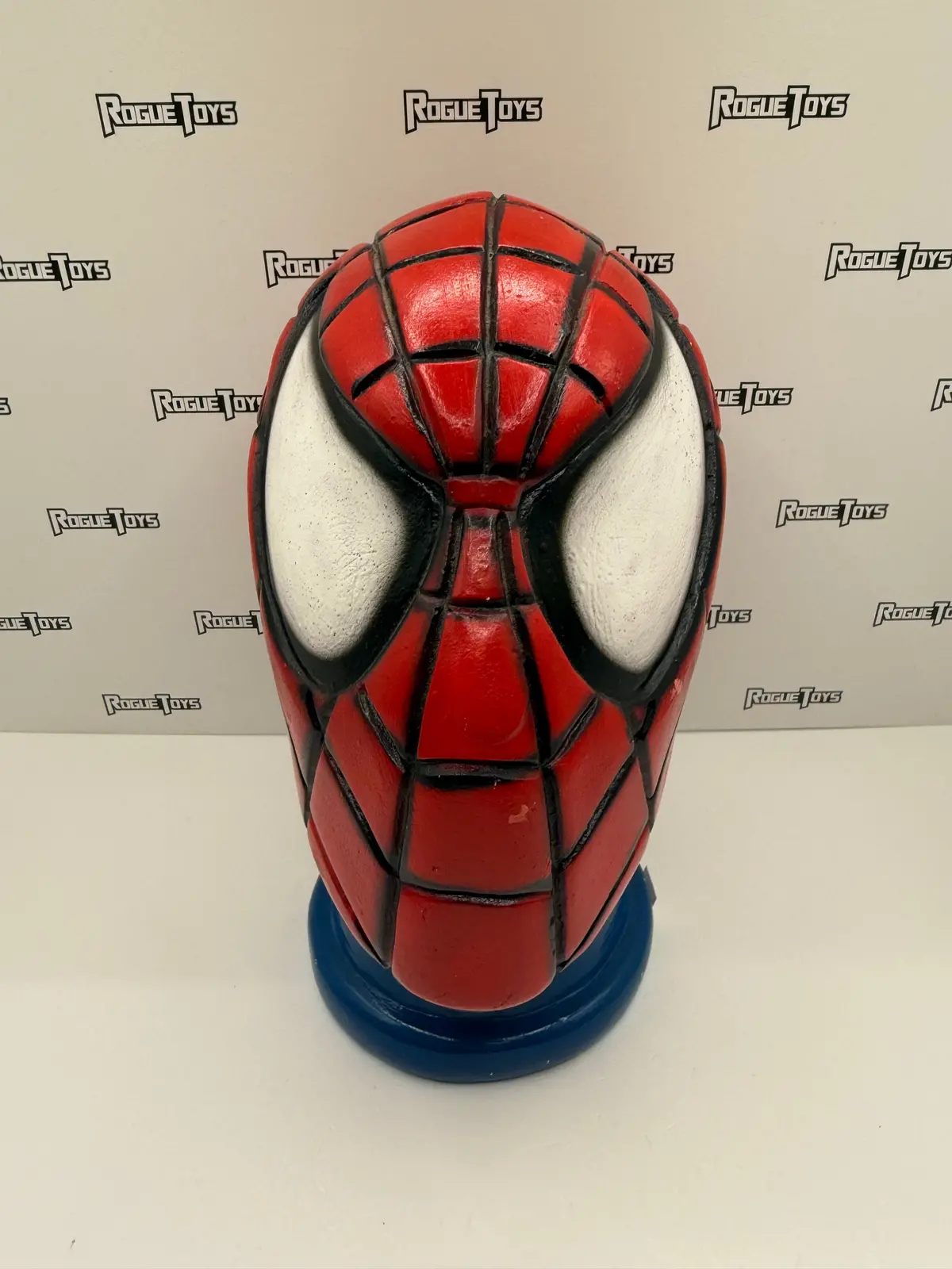 Ceramic Hand-Painted Marvel Spider-Man Head Bank (Blue Base) 1