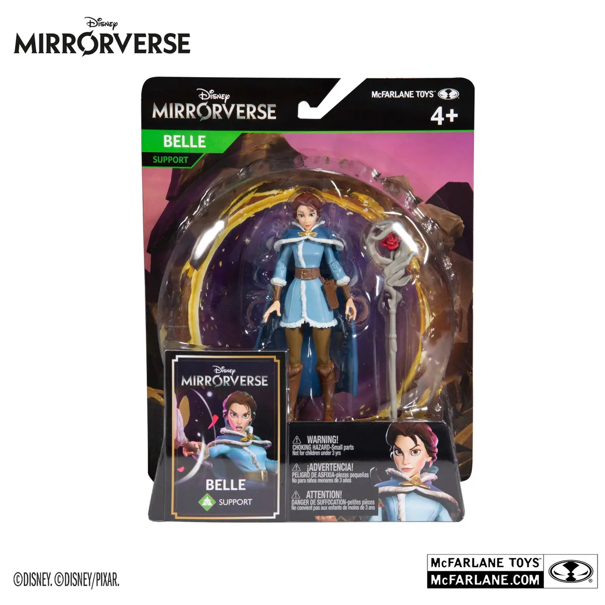 Mcfarlane Toys - Disney Mirrorverse - Belle (Support) Action Figure (16033) Low Stock 1