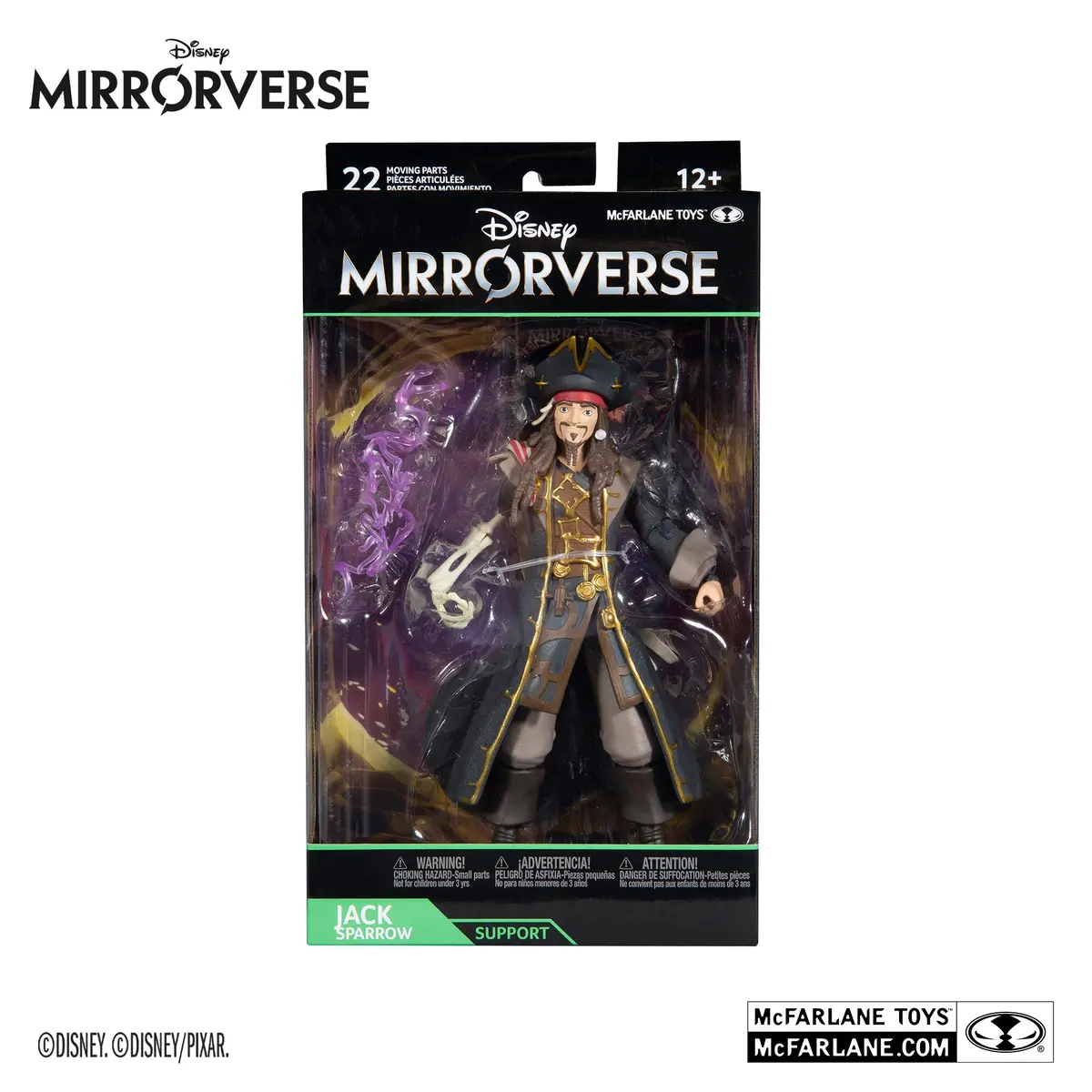 Mcfarlane Toys - Disney Mirrorverse - Jack Sparrow (Support) Action Figure (16037) Low Stock 1
