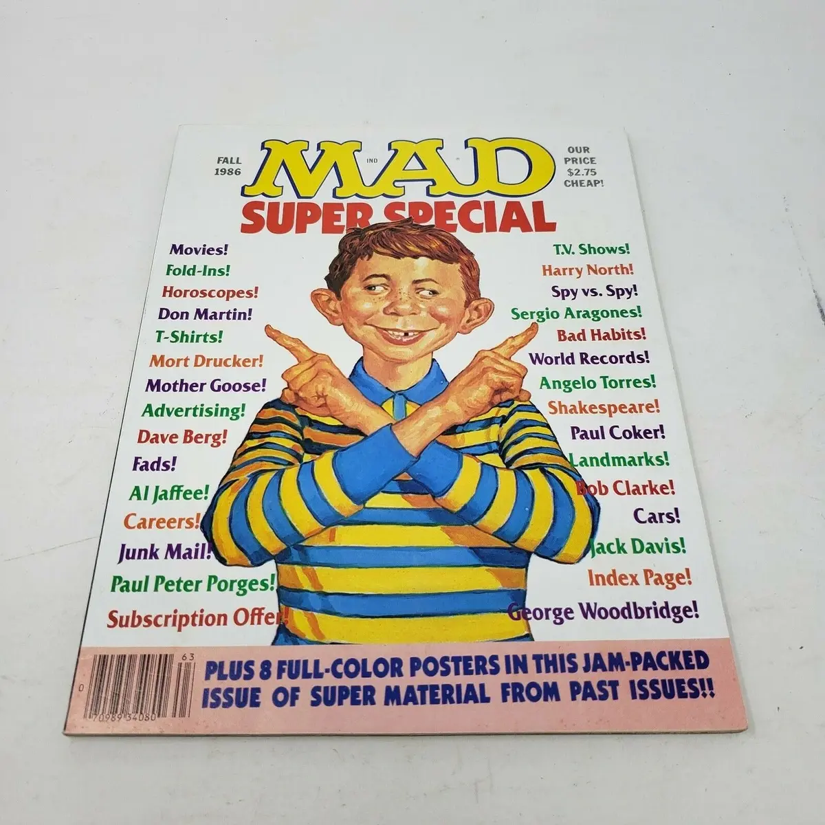 Mad Magazine Super Special Fall 1986 Edition Vintage Material From Past Issues 1