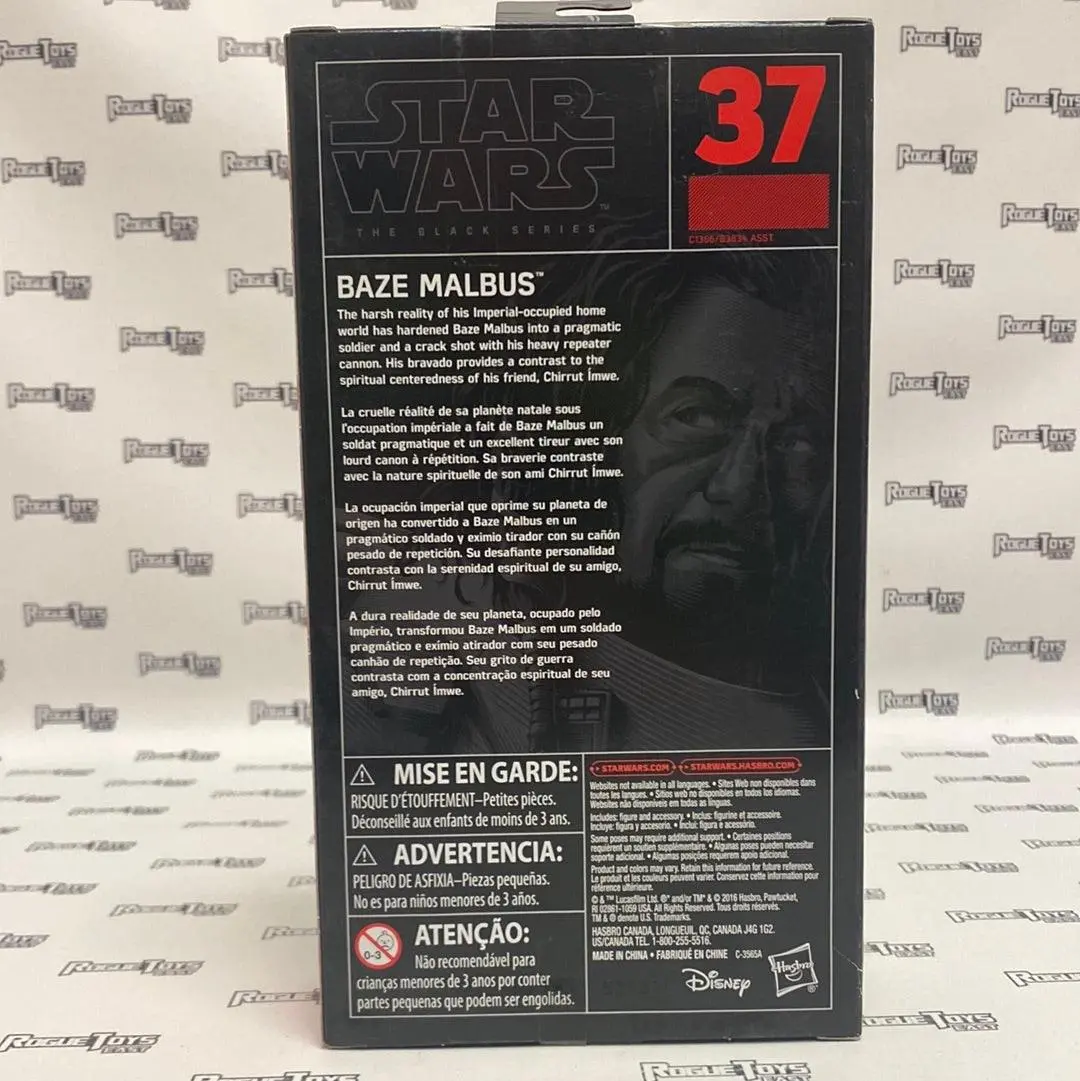 Hasbro Star Wars The Black Series Baze Malbus 2