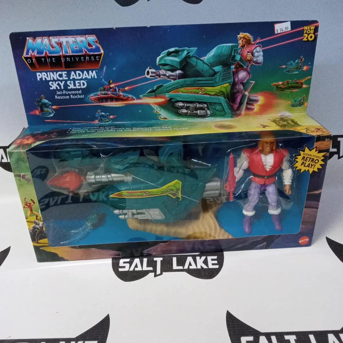 Mattel Masters Of The Universe Origins Prince Adam Sky Sled 1