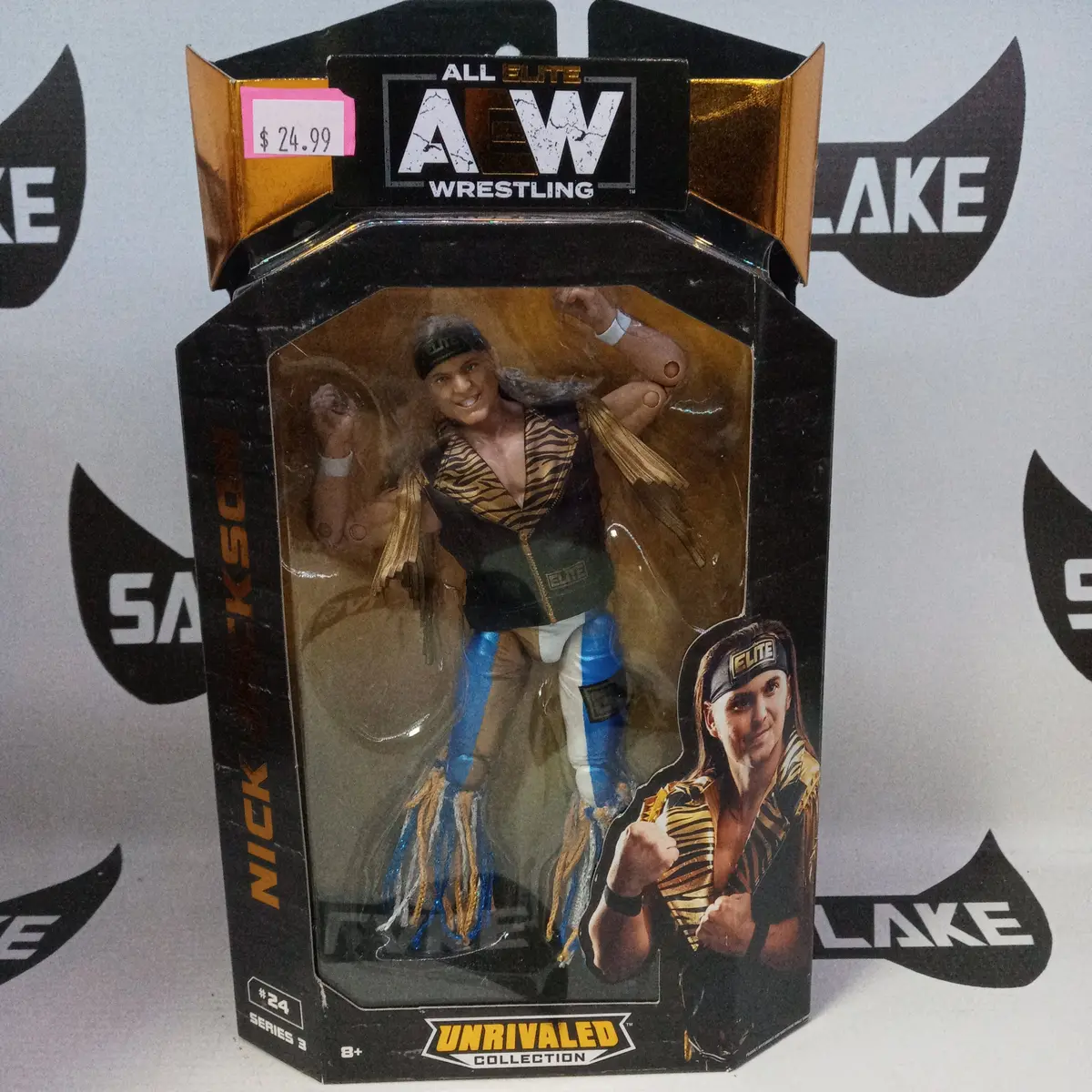 All Elite Aew Wrestling Unrivaled Collection Series 3 Nick Jackson 1