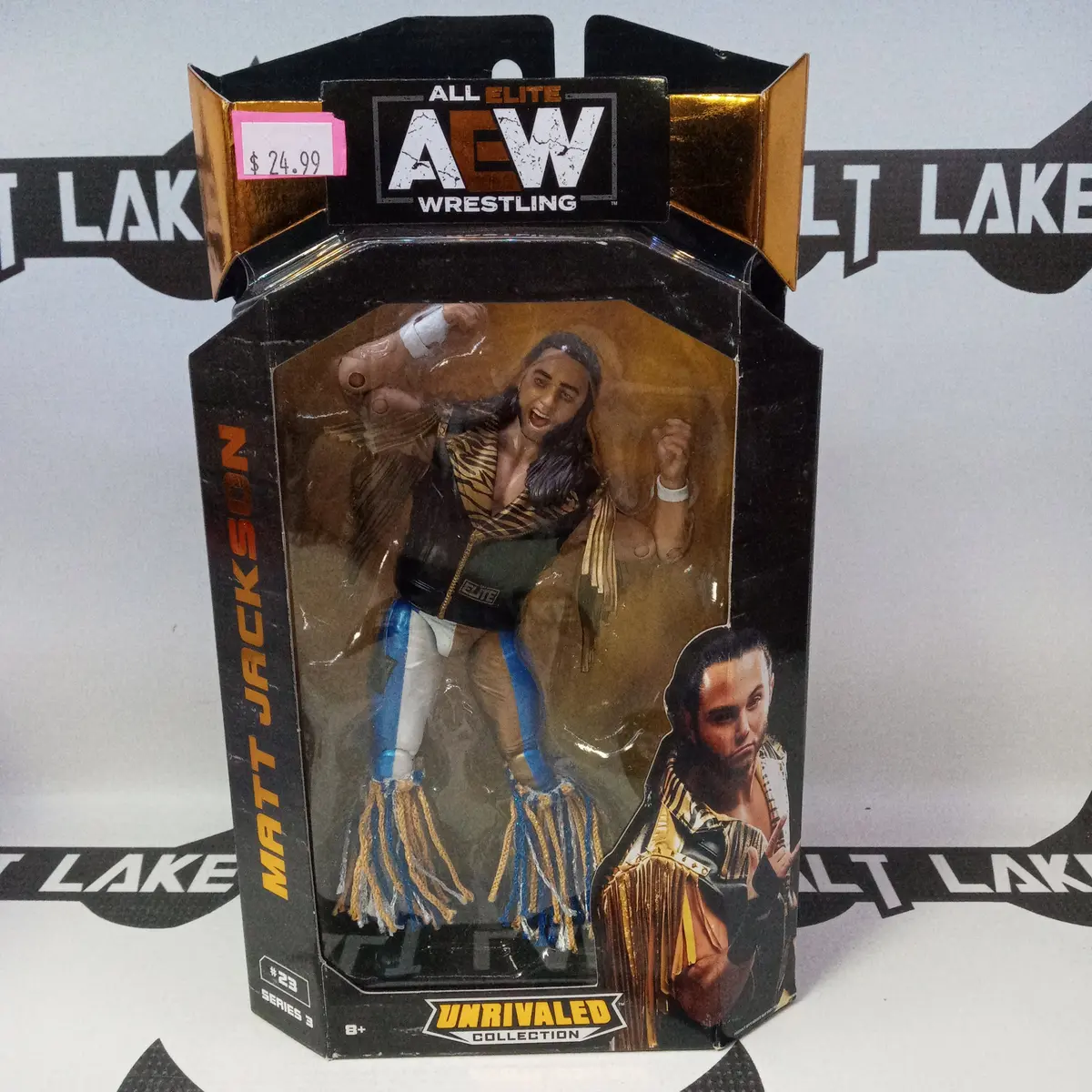 All Elite Aew Wrestling Unrivaled Collection Series 3 Matt Jackson 1