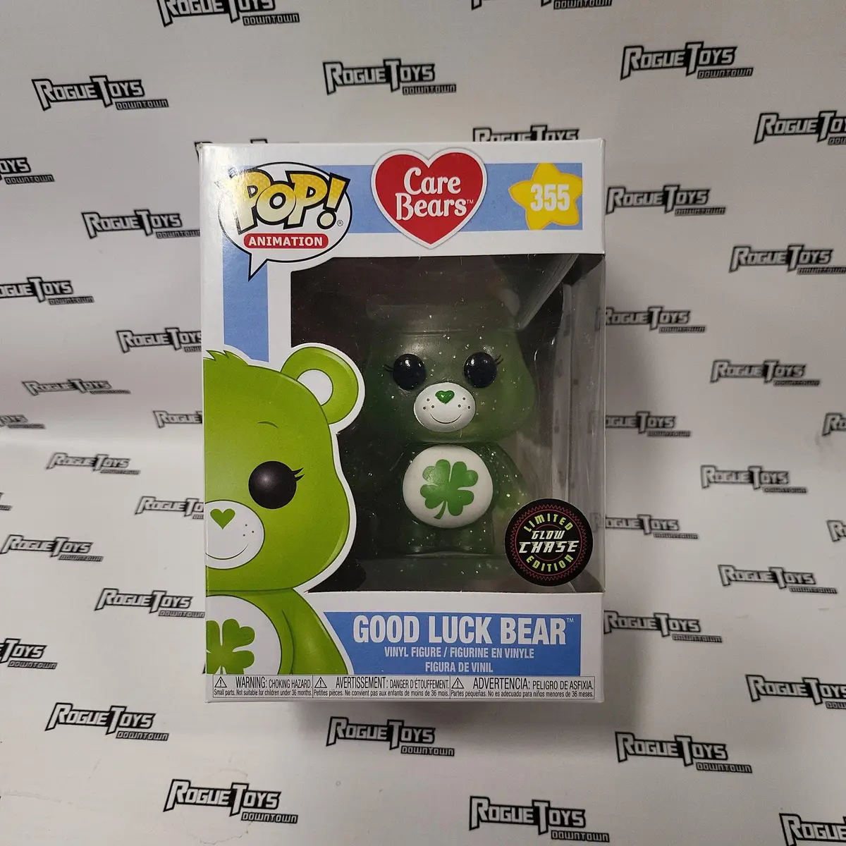 Funko Pop! Care Bears- Good Luck Bear (Gitd Chase) 1