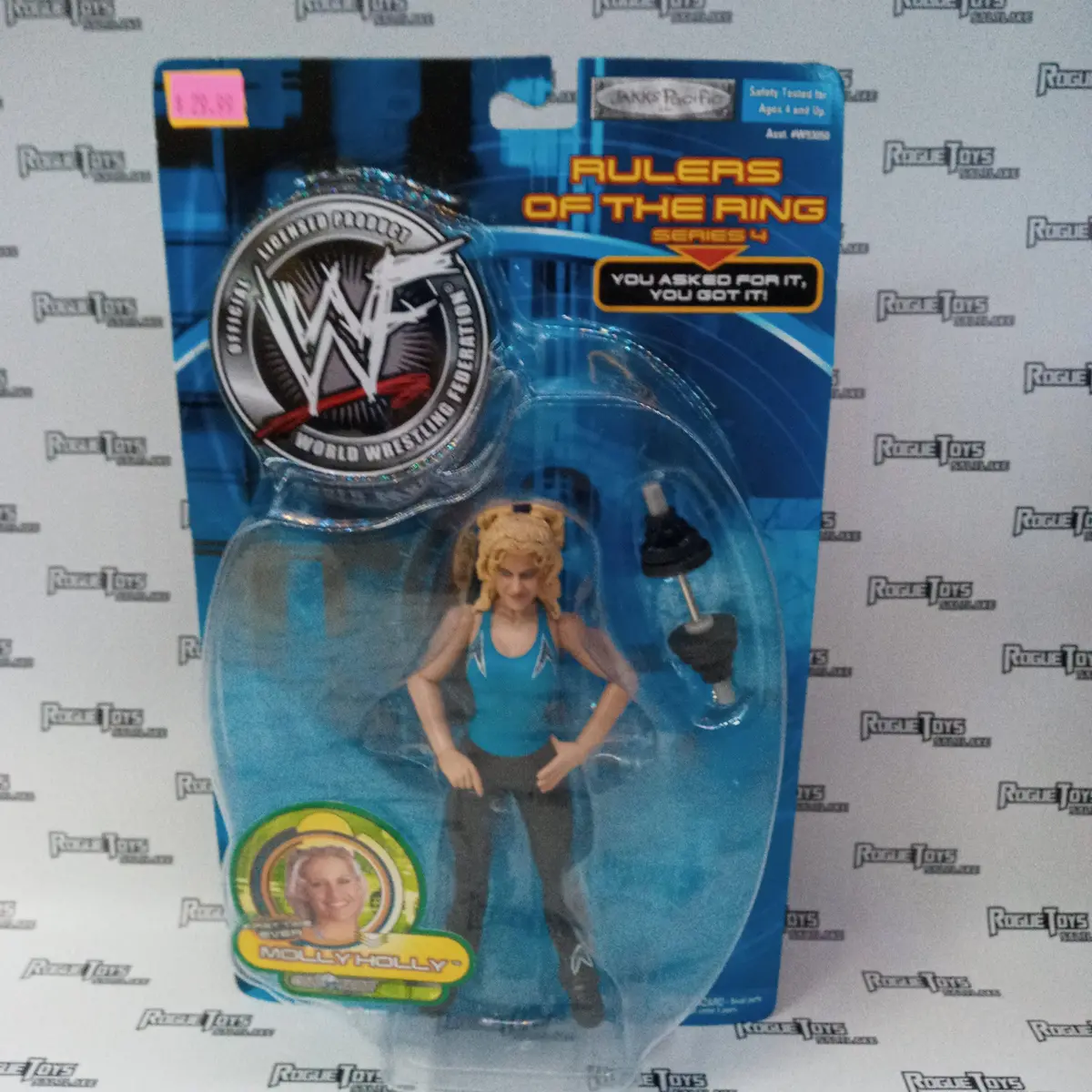 Jakks Pacific Wwf Rules Of The Ring Series 4 Molly Holly 1