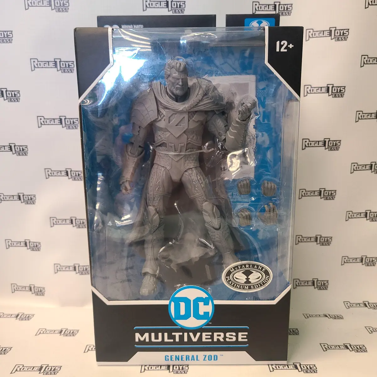 Mcfarlane Toys - Dc Multiverse - General Zod Dc Rebirth - Platinum Edition 1