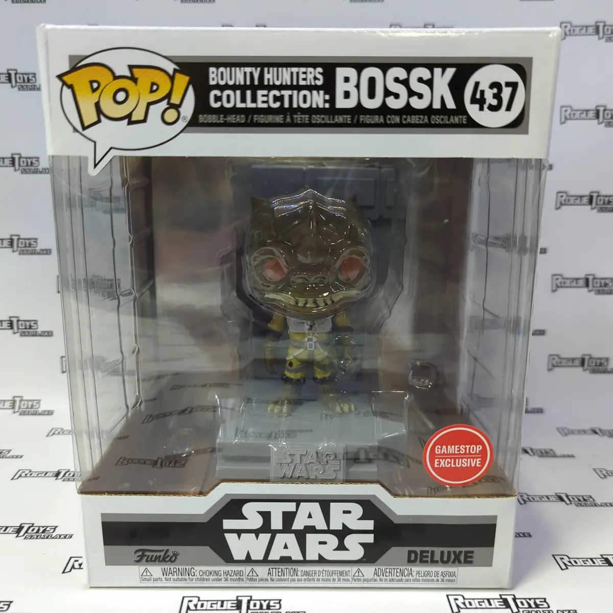 Funko Pop! Star Wars Bounty Hunters Collection: Bossk (Gamestop Exclusive) 437 1
