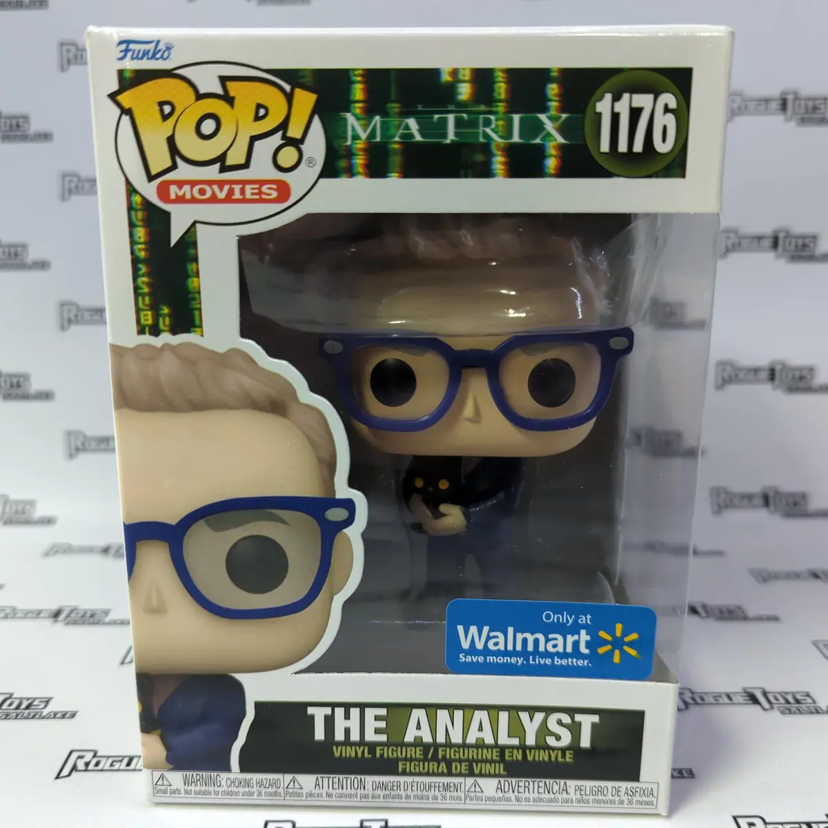 Funko Pop! Movies The Matrix The Analyst (Walmart Exclusive) 1176 1