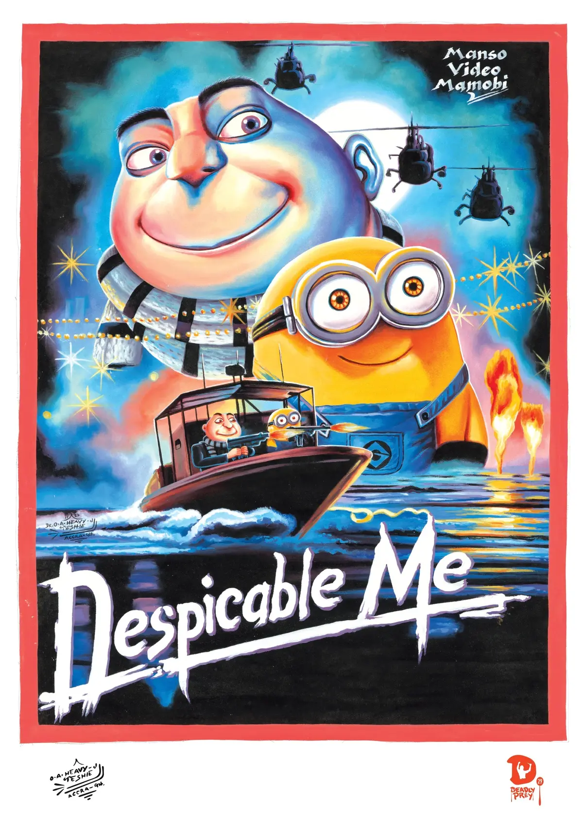 Despicable Me (High Quality Print) - Heavy J 1