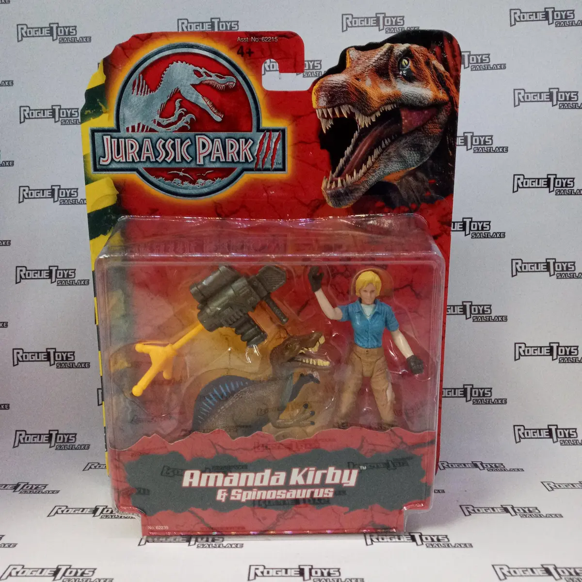 Hasbro Vintage Jurassic Park 3 Amanda Kirby & Spinosaurus 1