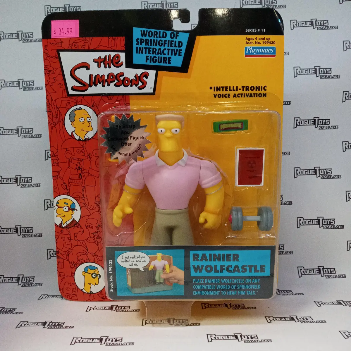 Playmates The Simpsons Series 11 Rainier Wolfcastle 1