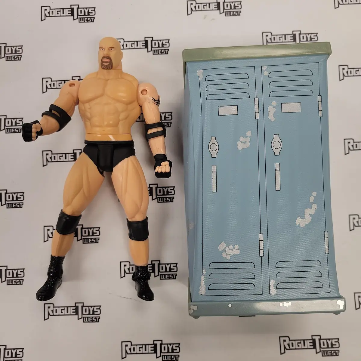 Toybiz Wcw/Nwo "Slam N' Crunch" Goldberg With Locker (1999) 1