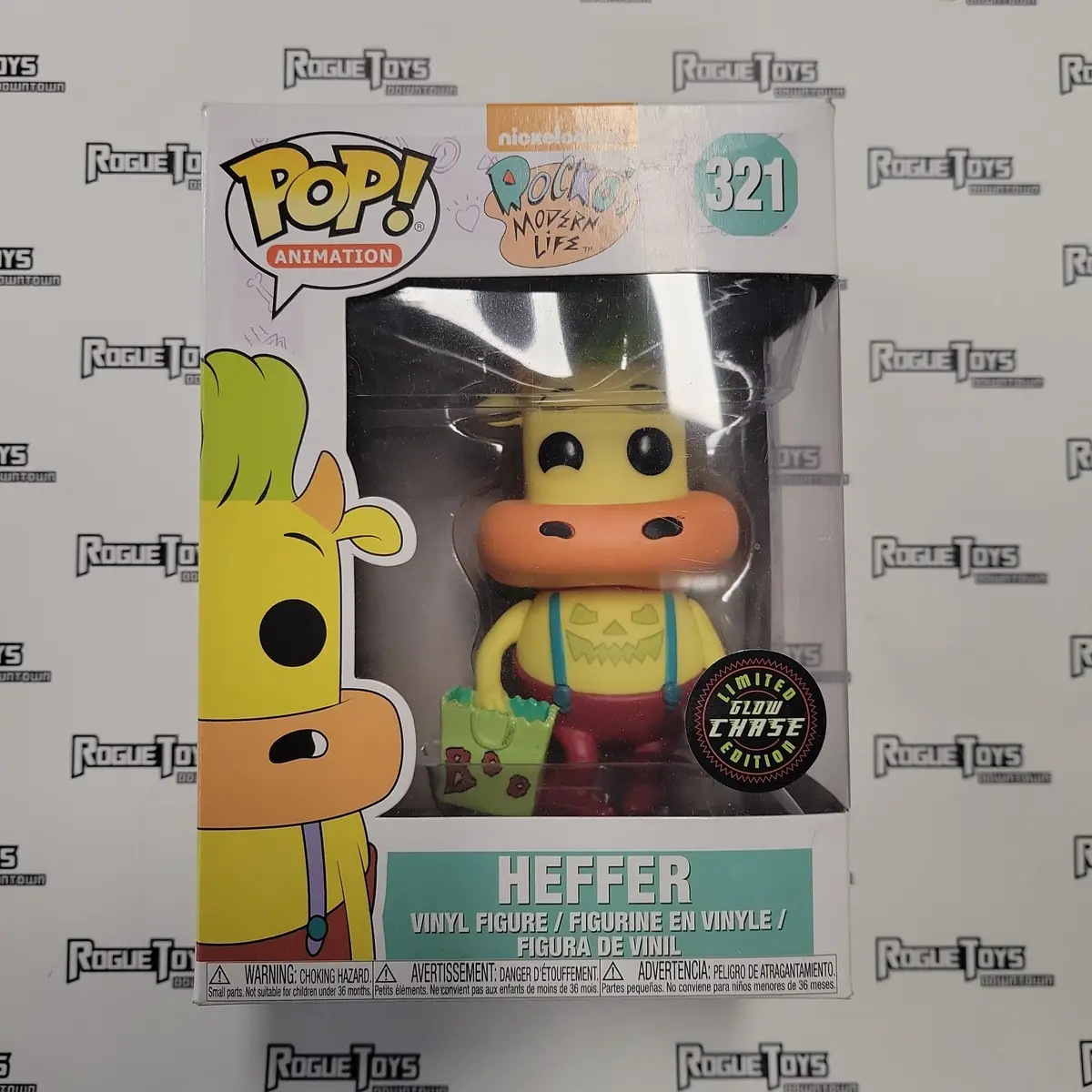 Funko Pop! Animation #321, Heffer (Gitd Chase) From Rocco's Modern Life 1
