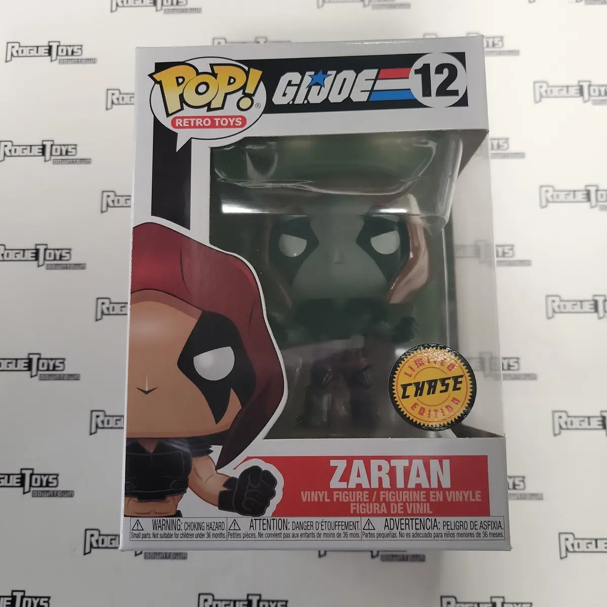 Funko Pop! Retro Toys #12, Zartan (Chase) From Gi Joe 1