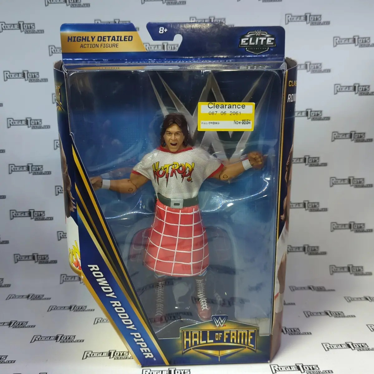 Mattel Wwe Elite Collection Hall Of Fame Series  Rowdy Roddy Piper (Target Exclusive) 1