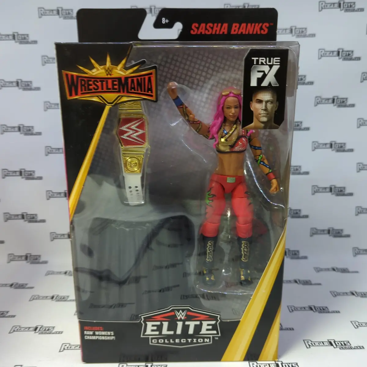 Mattel Wwe Elite Collection Wrestlemania 35 Sasha Banks 1