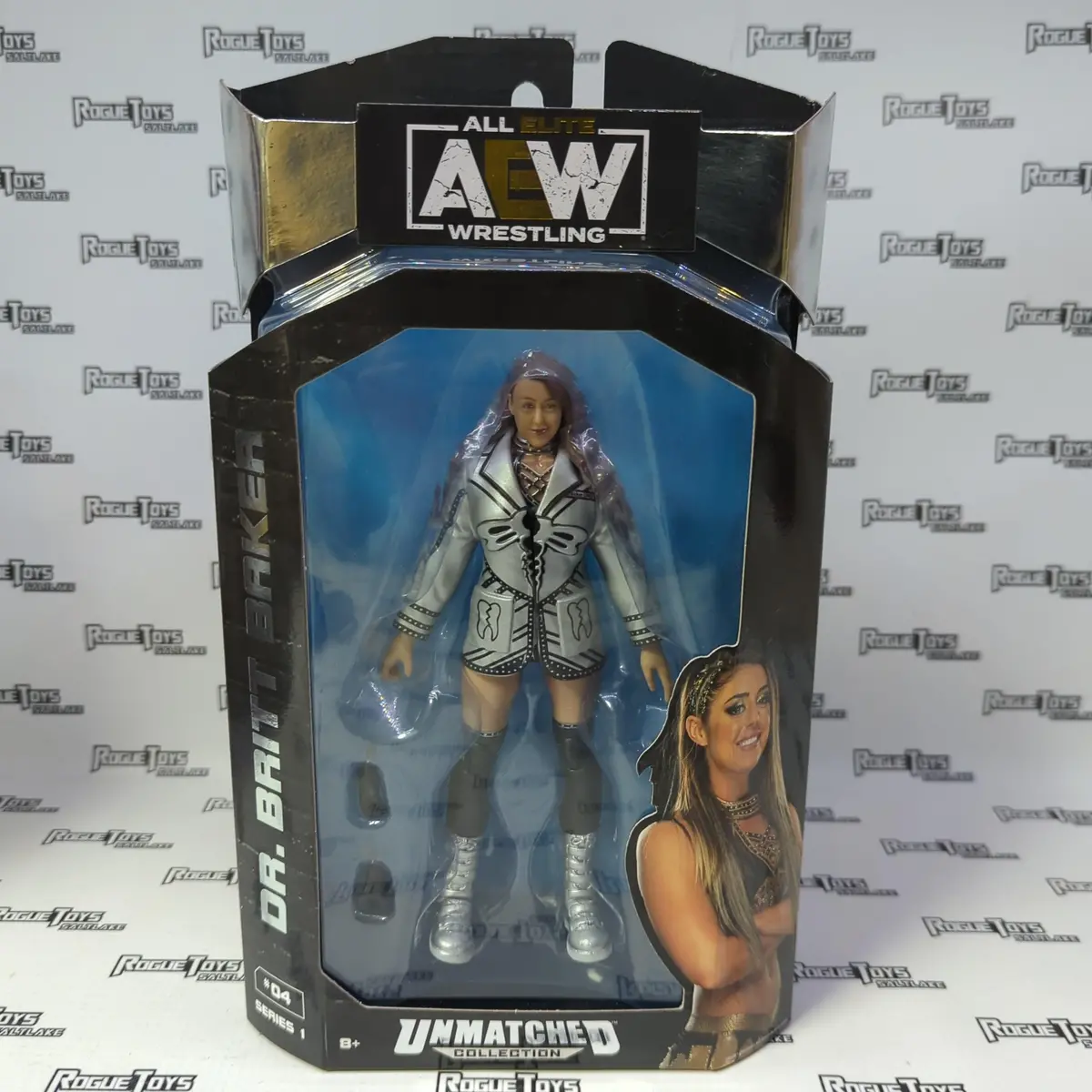 Jazwares Aew Unmatched Collection Series 1 #04 Dr. Britt Baker 1