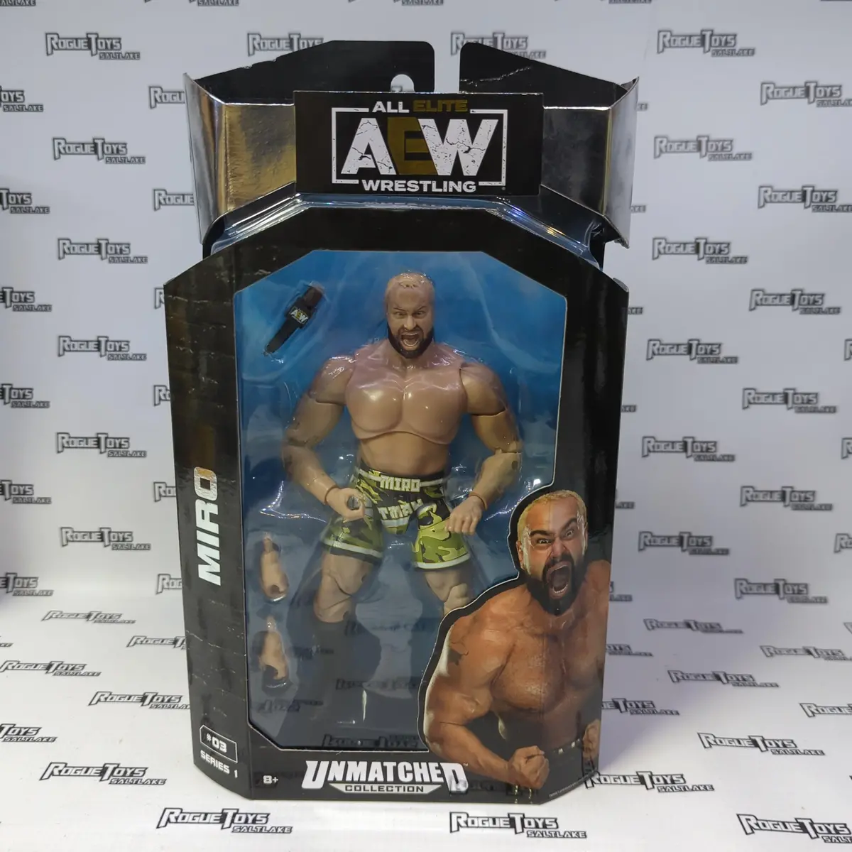 Jazwares Aew Unmatched Collection Series 1 #03 Miro 1