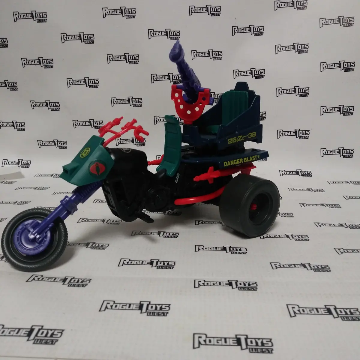 Vintage Hasbro G.I. Joe Dreadnoks Tri Cycle 1