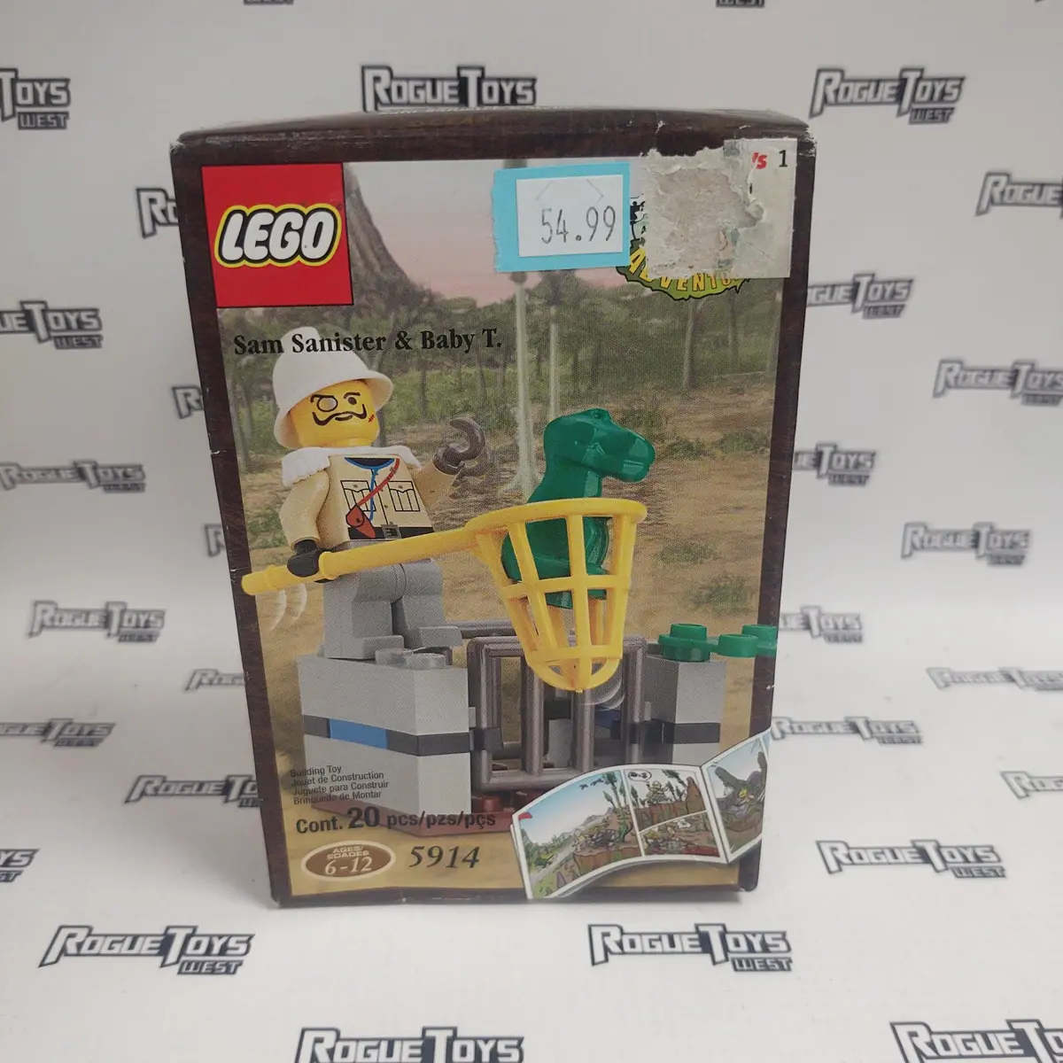 Lego Sam Sinister And Baby T 5914 1