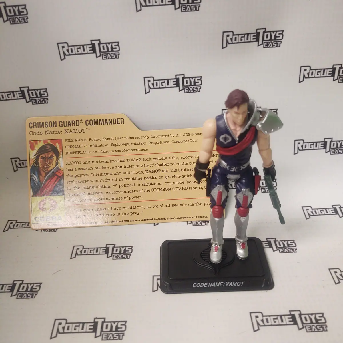 Hasbro Gi Joe 25Th Anniversary Crimson Guard Commander Xamot 1