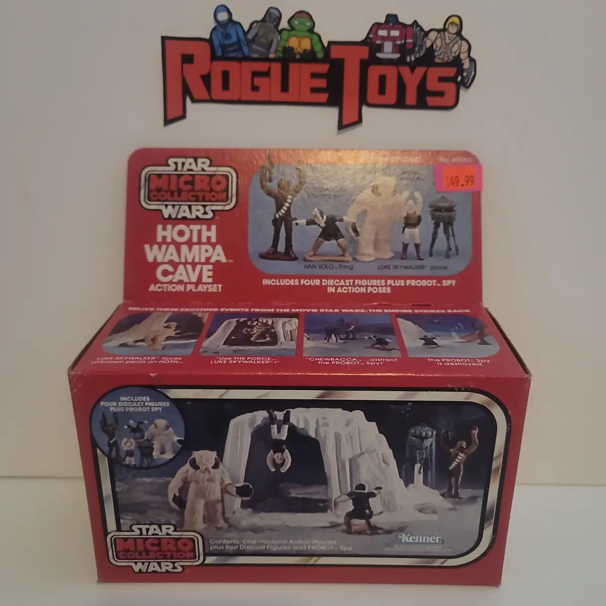 Kenner Star Wars Micro Collection Hoth Wampa Cave Action Playset 1