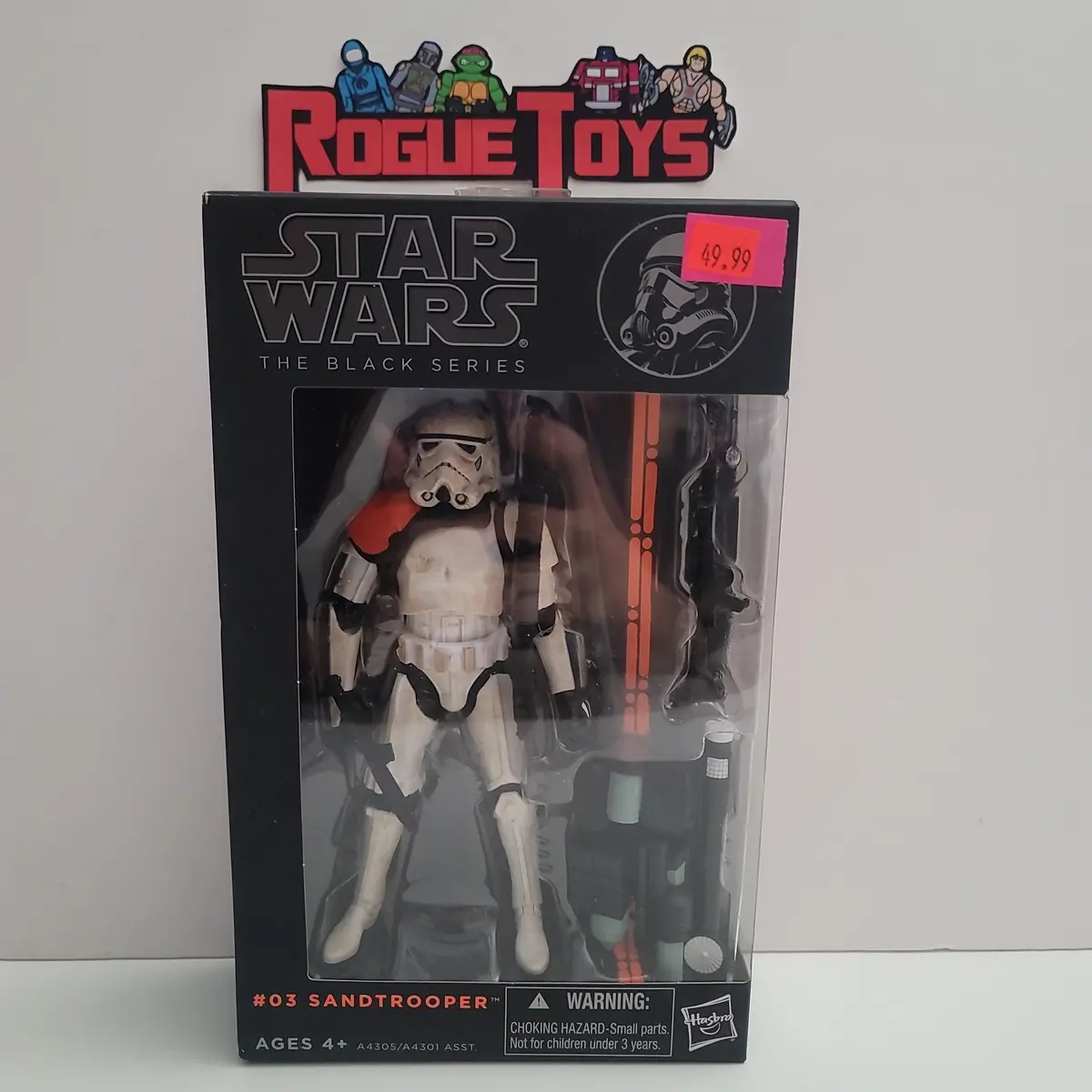 Hasbro Star Wars The Black Series 03 Sandtrooper 1