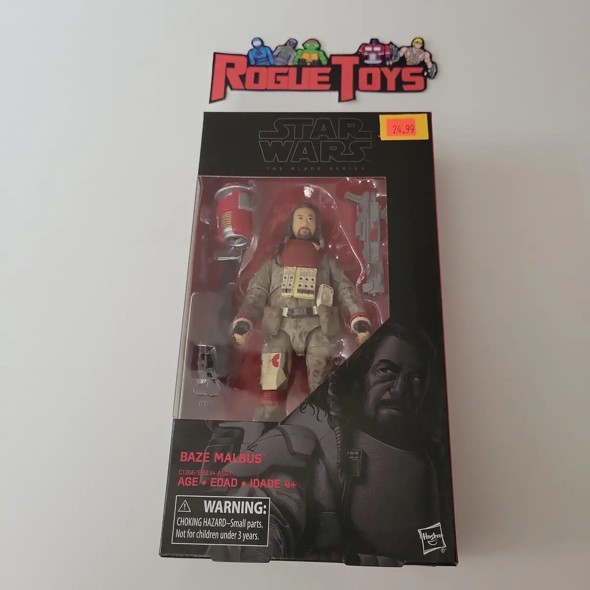 Hasbro Star Wars The Black Series Baze Malbus 1