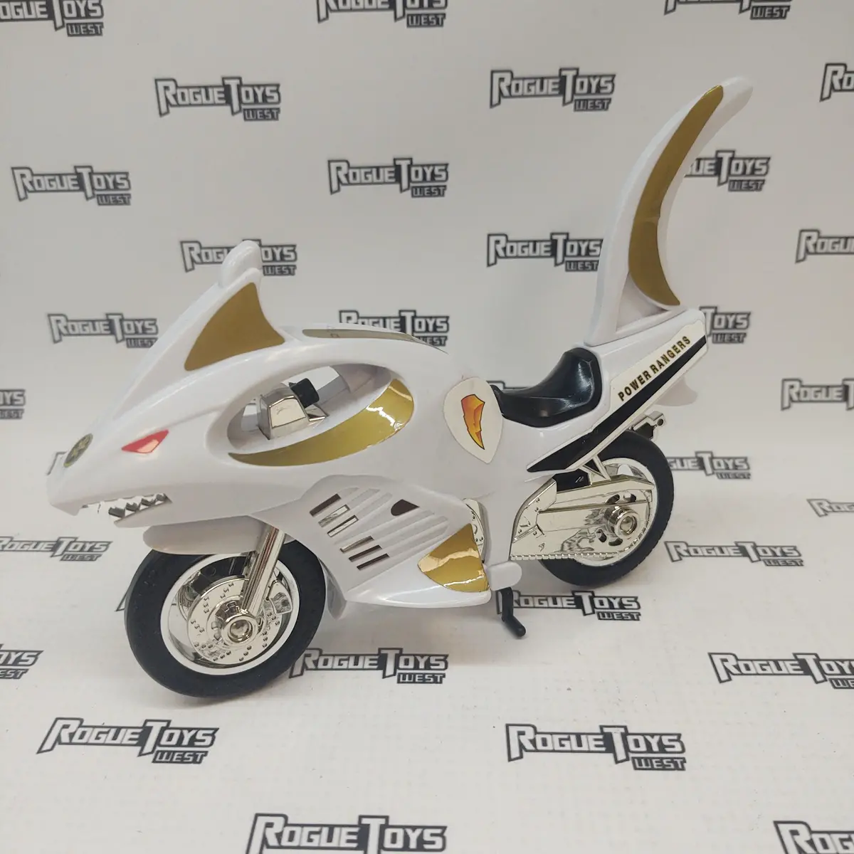 Bandai Mighty Morphin Power Rangers White Shark Cycle 1