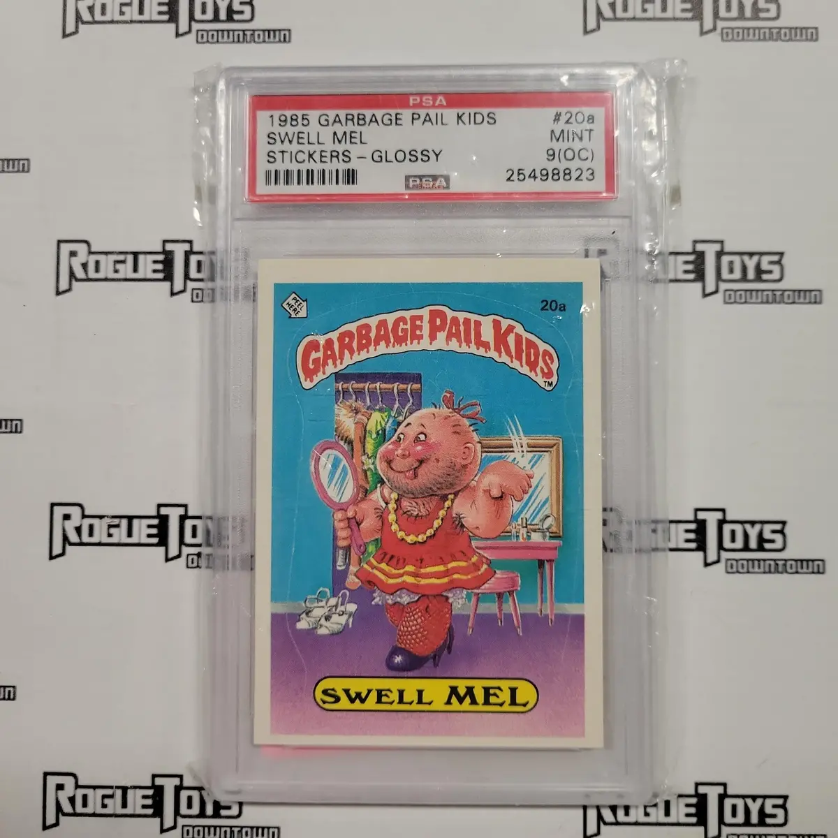 Garbage Pail Kids (1985) #20A, Swell Mel 1