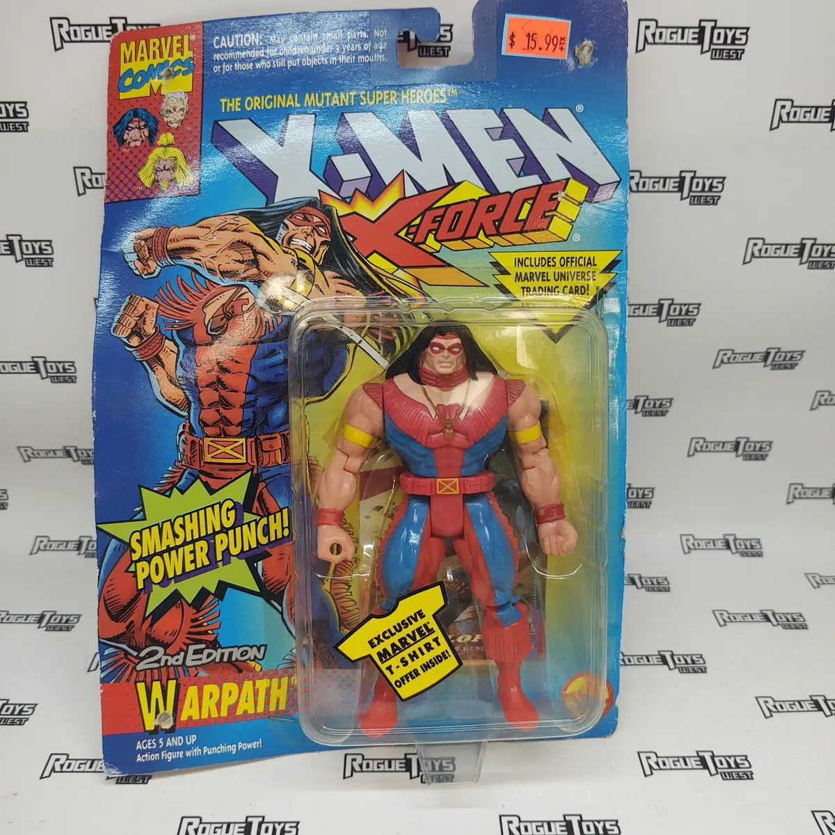 Toy Biz Marvel Comics X-Men X-Force 2Nd Edition Warpath 1