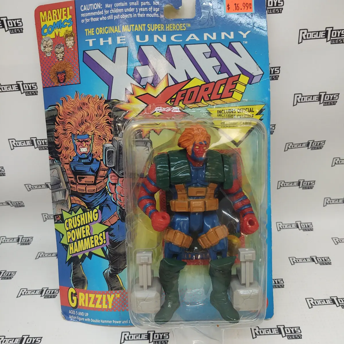 Toybiz Marvel Comics X-Men X-Force Grizzly 1