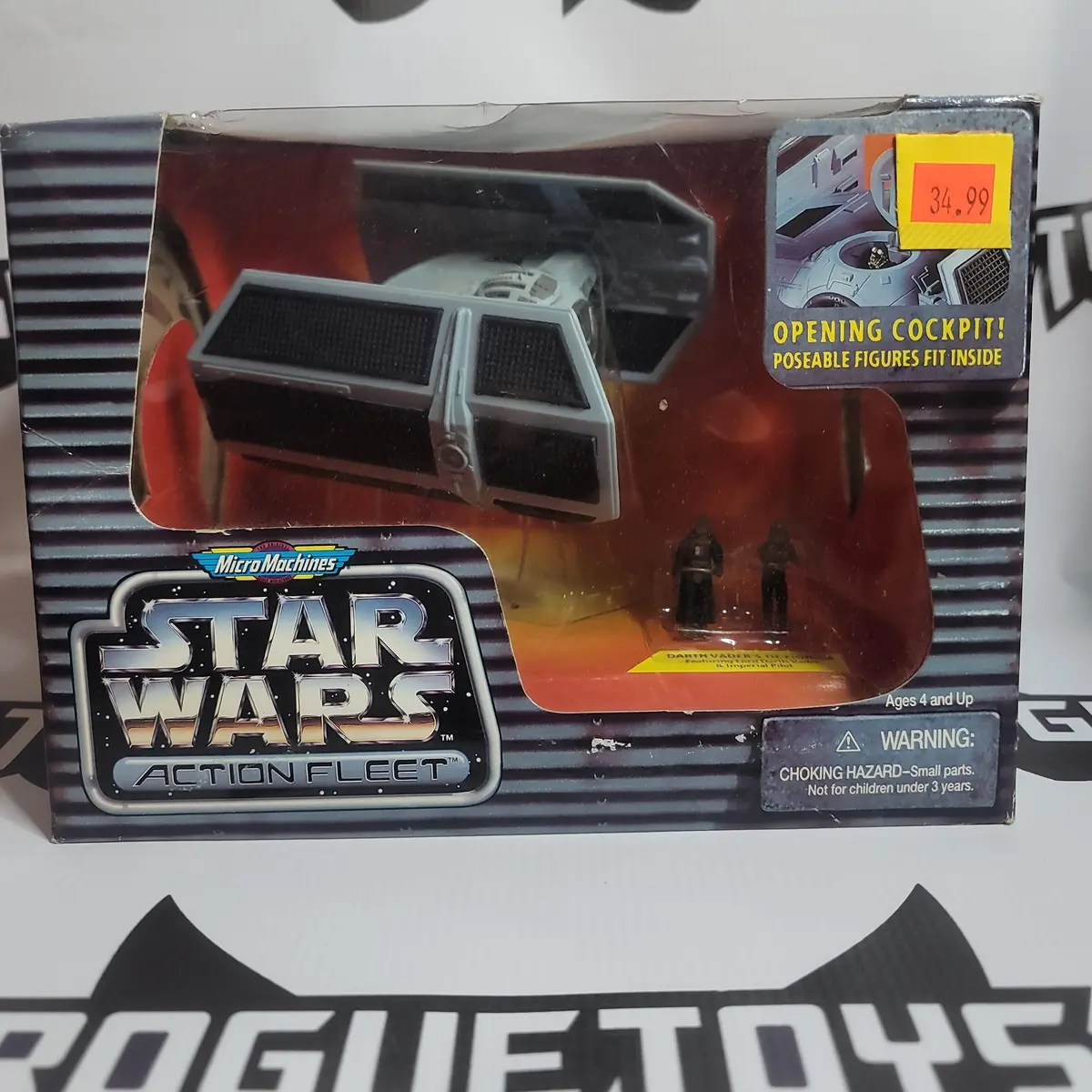 Galoob Micro Machines Star Wars Action Fleet Darth Vader's Tie Fighter 1