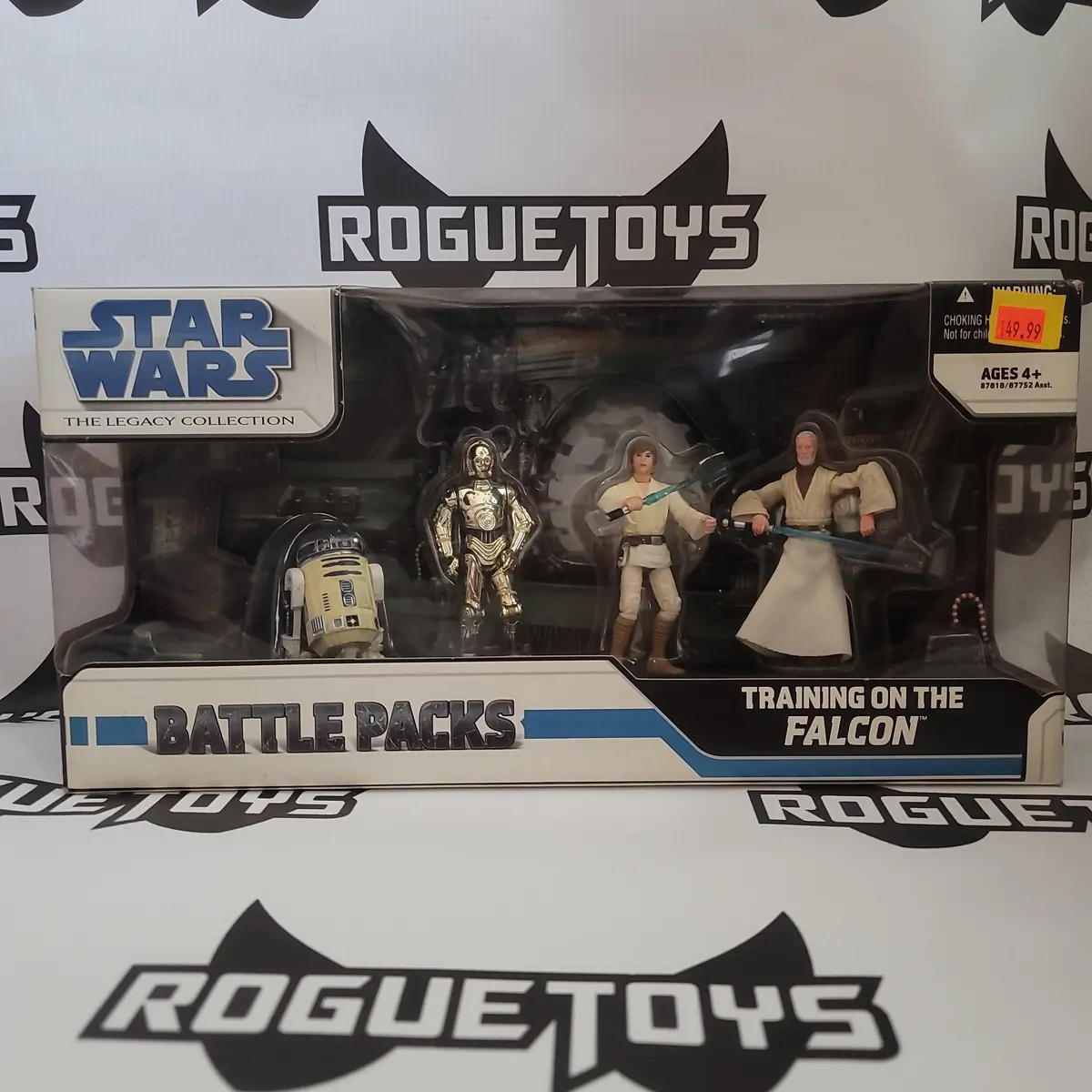 Hasbro Star Wars The Legacy Collection Battle Packs Training On The Falcon 1