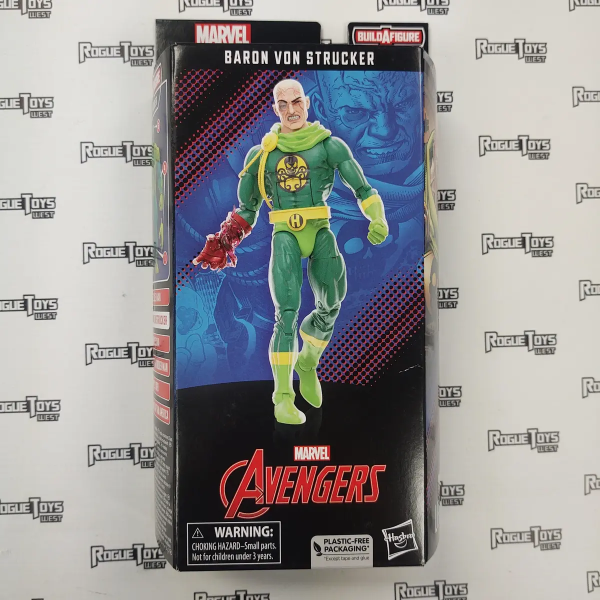 Hasbro Marvel Legends Puff Adder Series Avengers Baron Von Strucker 1