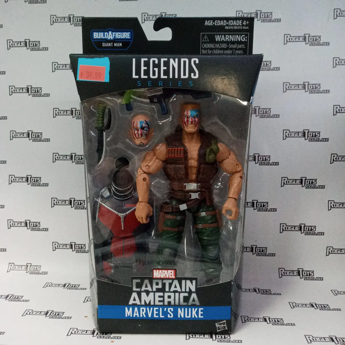 Hasbro Marvel Legends Giant Man Series Captain America Marvel's Nuke 1